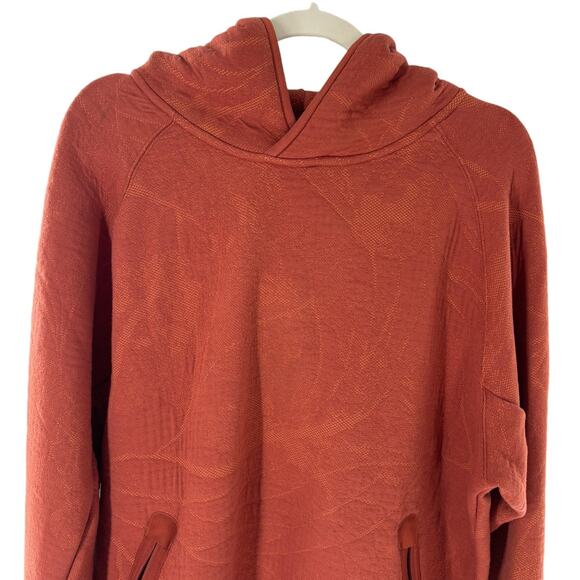 Nike Tech Pack Orange Therma Fit ADV Engineered Pullover Hoodie Sweatshirt - Picture 5 of 12